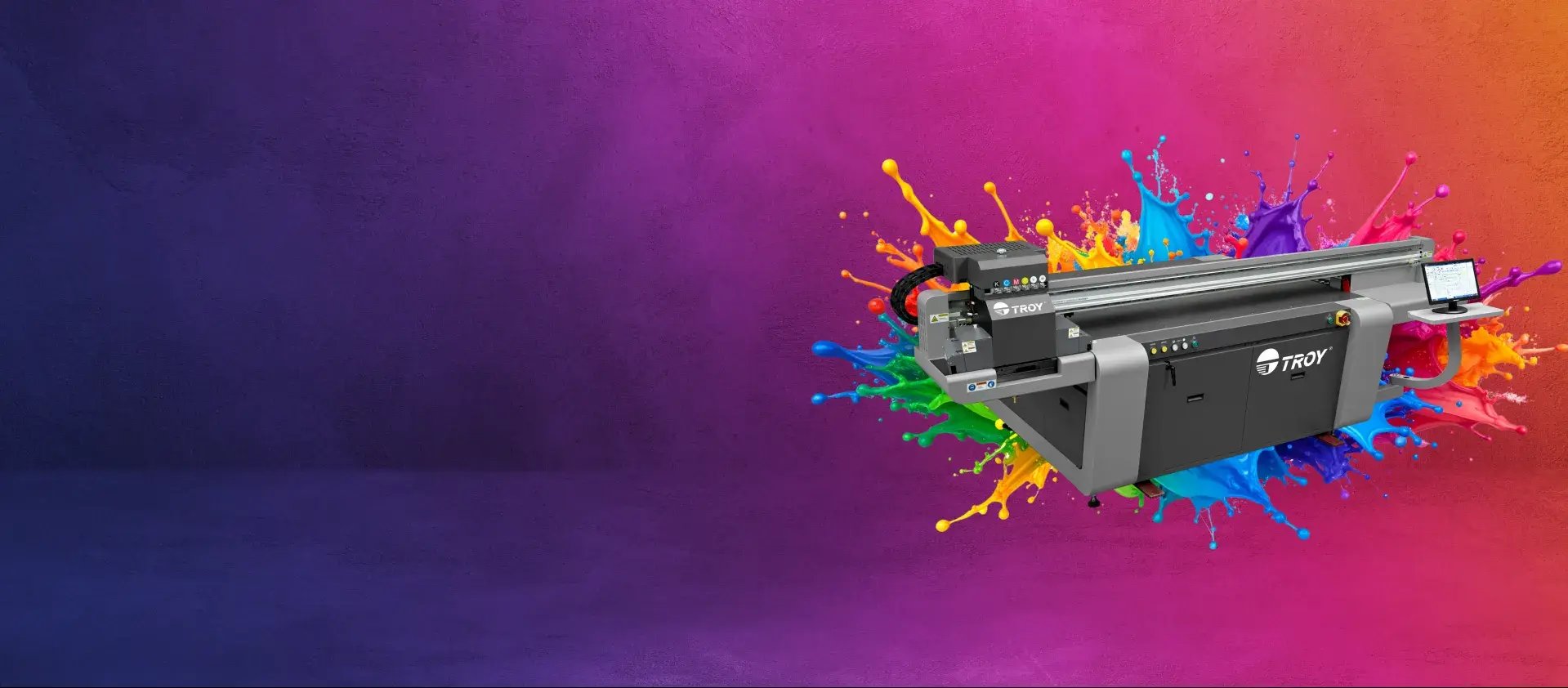 Série de impressoras planas TROY
