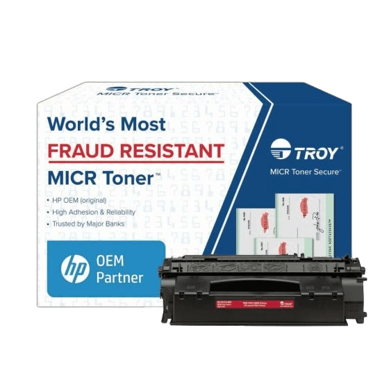 Toner MICR Seguro - Cartão de soluções NB