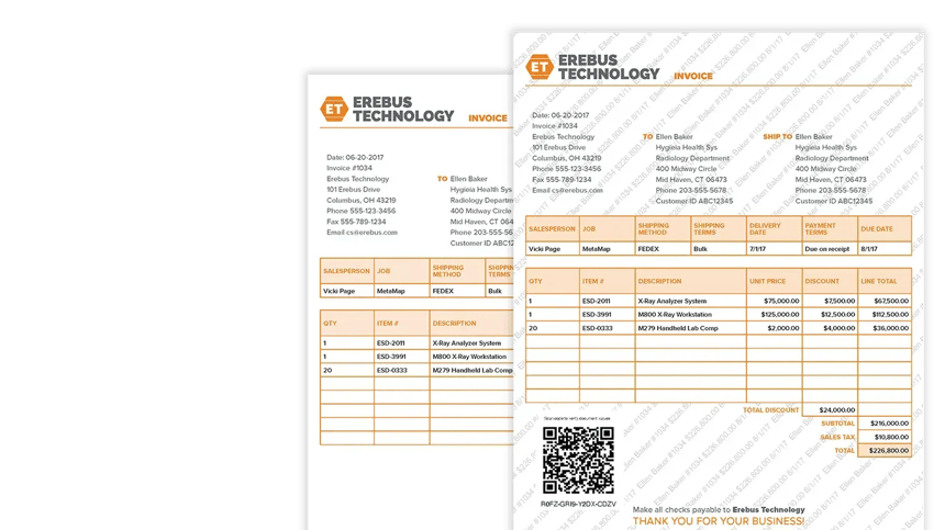 Recursos do SecureDocs Documento seguro versus não seguro