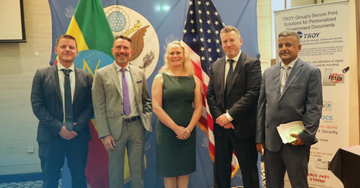 Grupo TROY na Etiópia com a Embaixada dos EUA